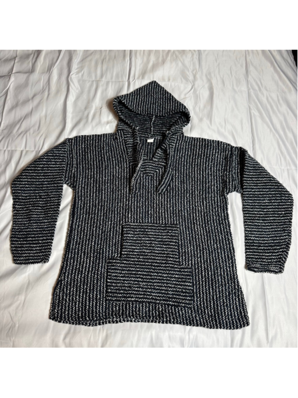 Men's Unbranded Mexican Baja Jerga Hoodie L